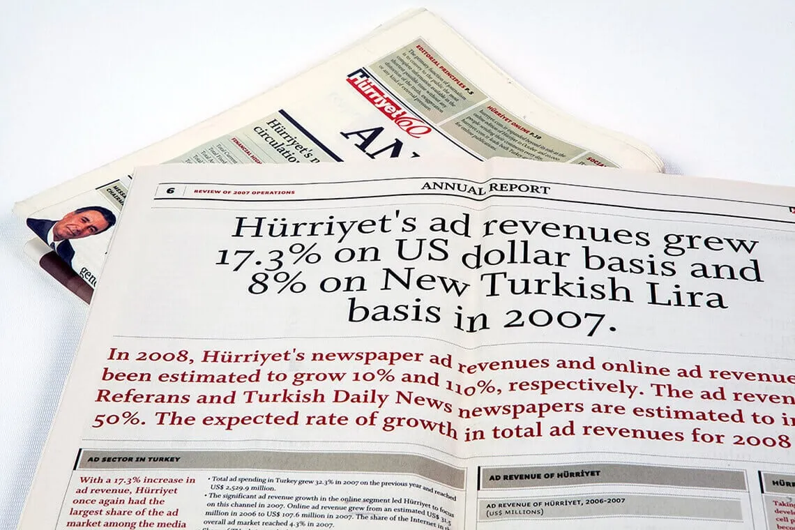 Hürriyet 2007 Faaliyet Raporu...