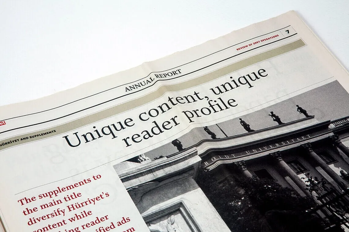 Hürriyet 2007 Faaliyet Raporu...