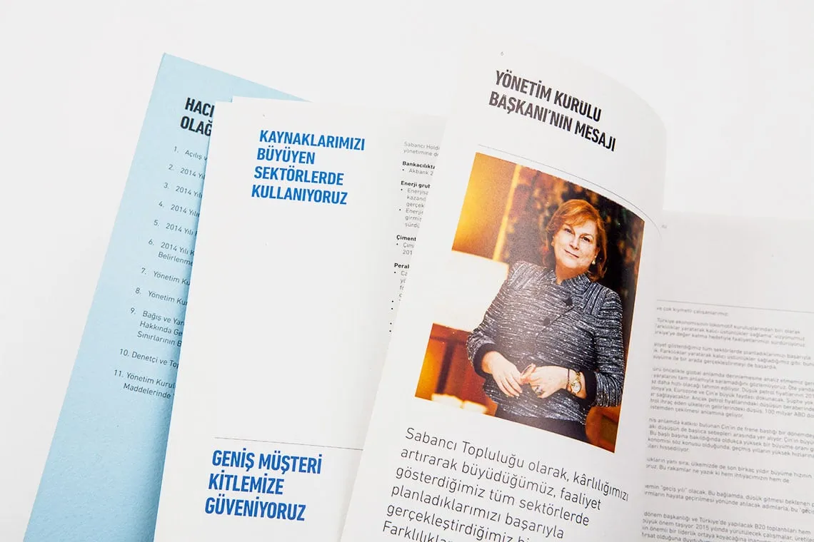 SABANCI HOLDİNG 2014 FAALİYET RAPORU - 2