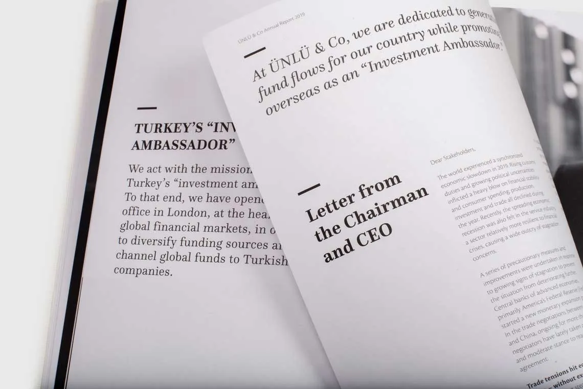 ÜNLÜ & CO 2020 FAALİYET RAPORU - 2