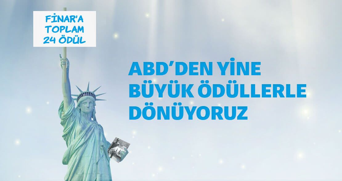 ABD'den yine büyük ödüllerler dönüyoruz.