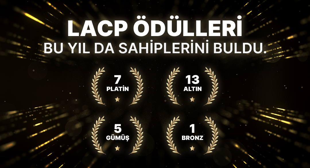 LACP Ödülleri bu yıl da sahiplerini buldu.